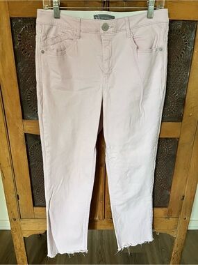Wit & Wisdom pale pink cropped jeans